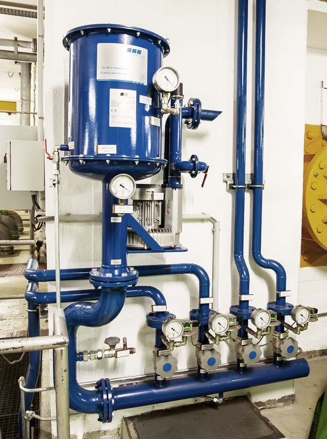 En turbina hidráulica